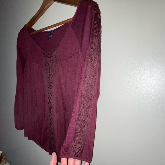 2/30$ 🛍️ Boho American Eagle Blouse 🍂 - Picture 2 of 7